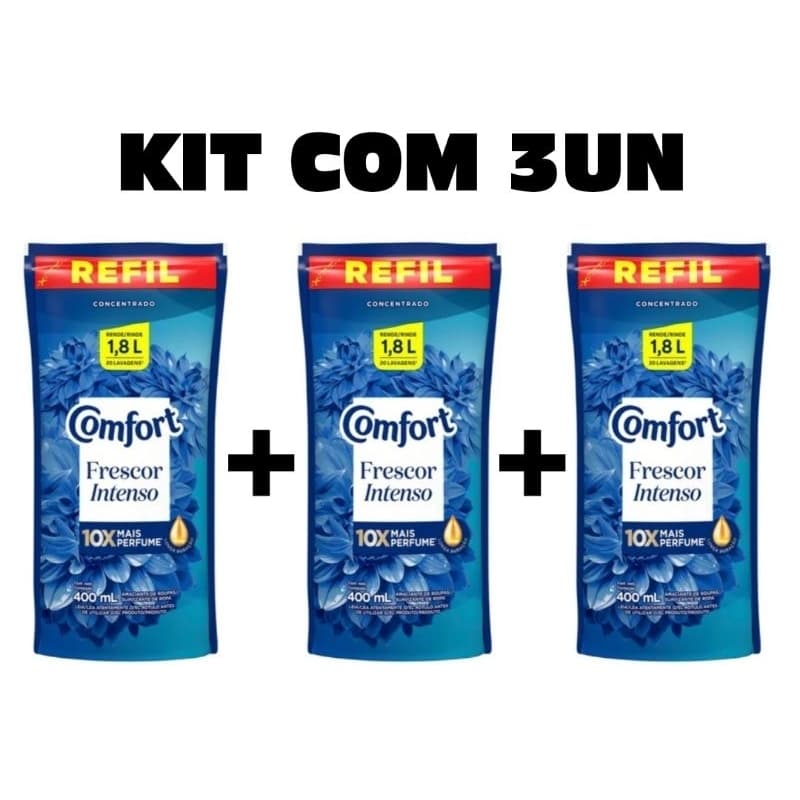 Amaciante Comfort concentrando cuidado essencial 400ML