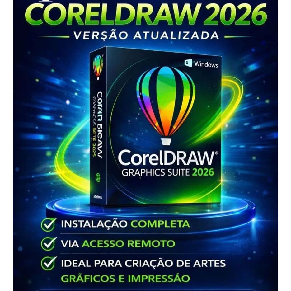 Corel DRAW 2026 CorelDraw 26 Envio imediato