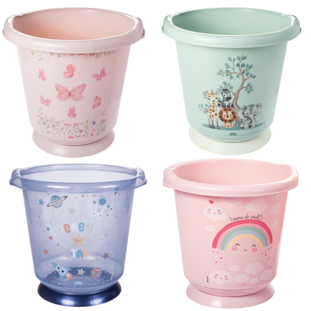 Banheira Infantil Sensitive 17,2 Litros Ofurô Banho do Bebê Resistente Plasútil