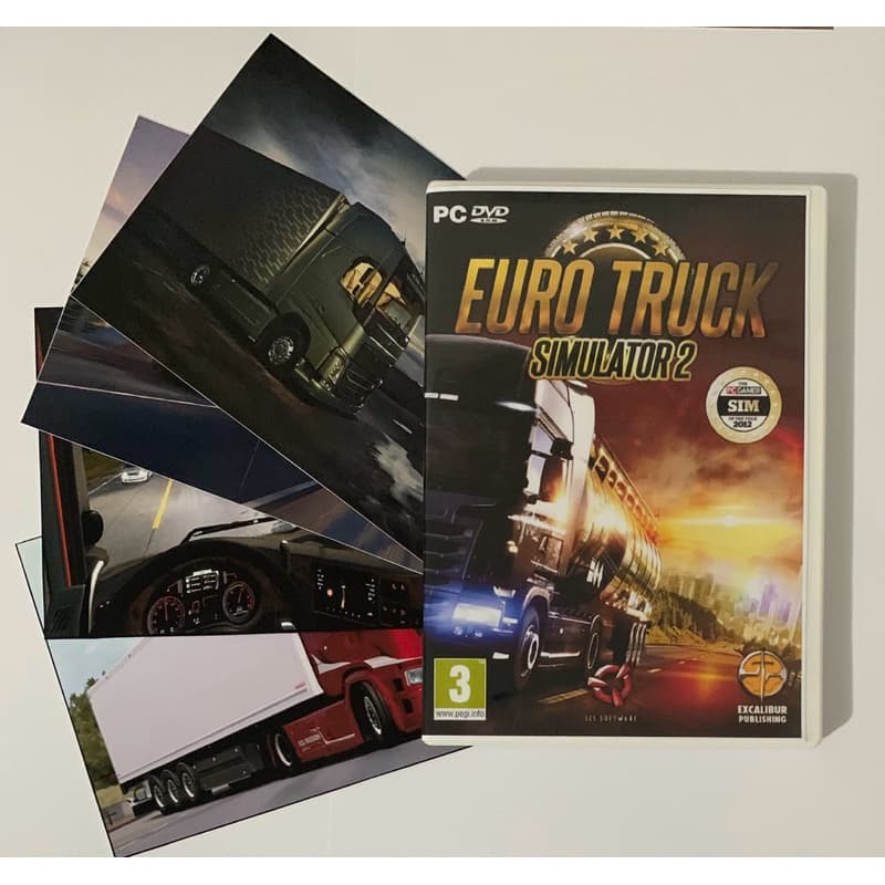 Euro Truck Simulator 2 PC (mídia física)