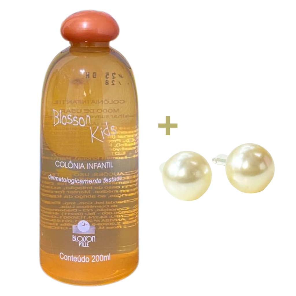 Colônia infantil Blosson Kids laranjinha original 200ml dermatologicamente testado
