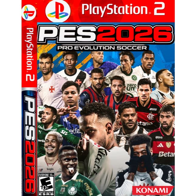 Super Patch PES 2026 PS2 - 100% Atualizado