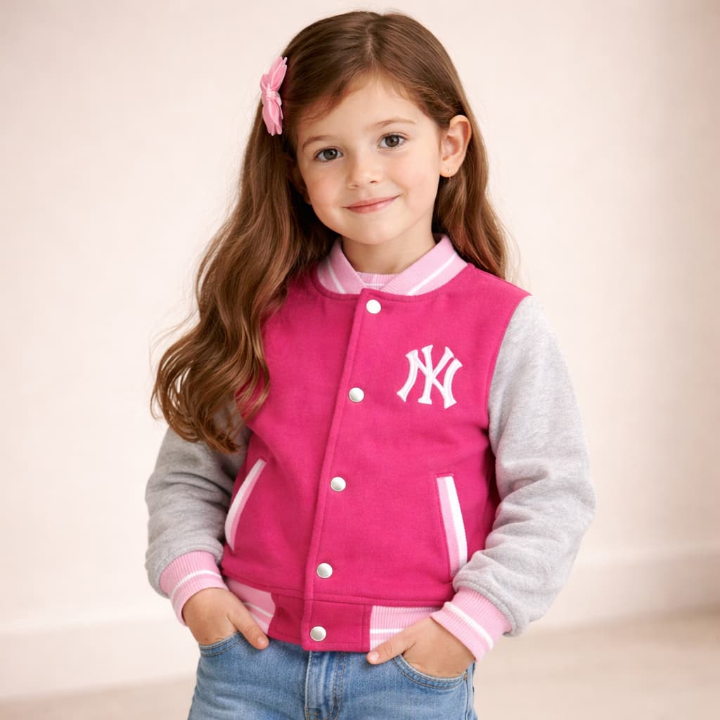 Jaqueta Moletom Felpado Infantil feminino quentinho versatil