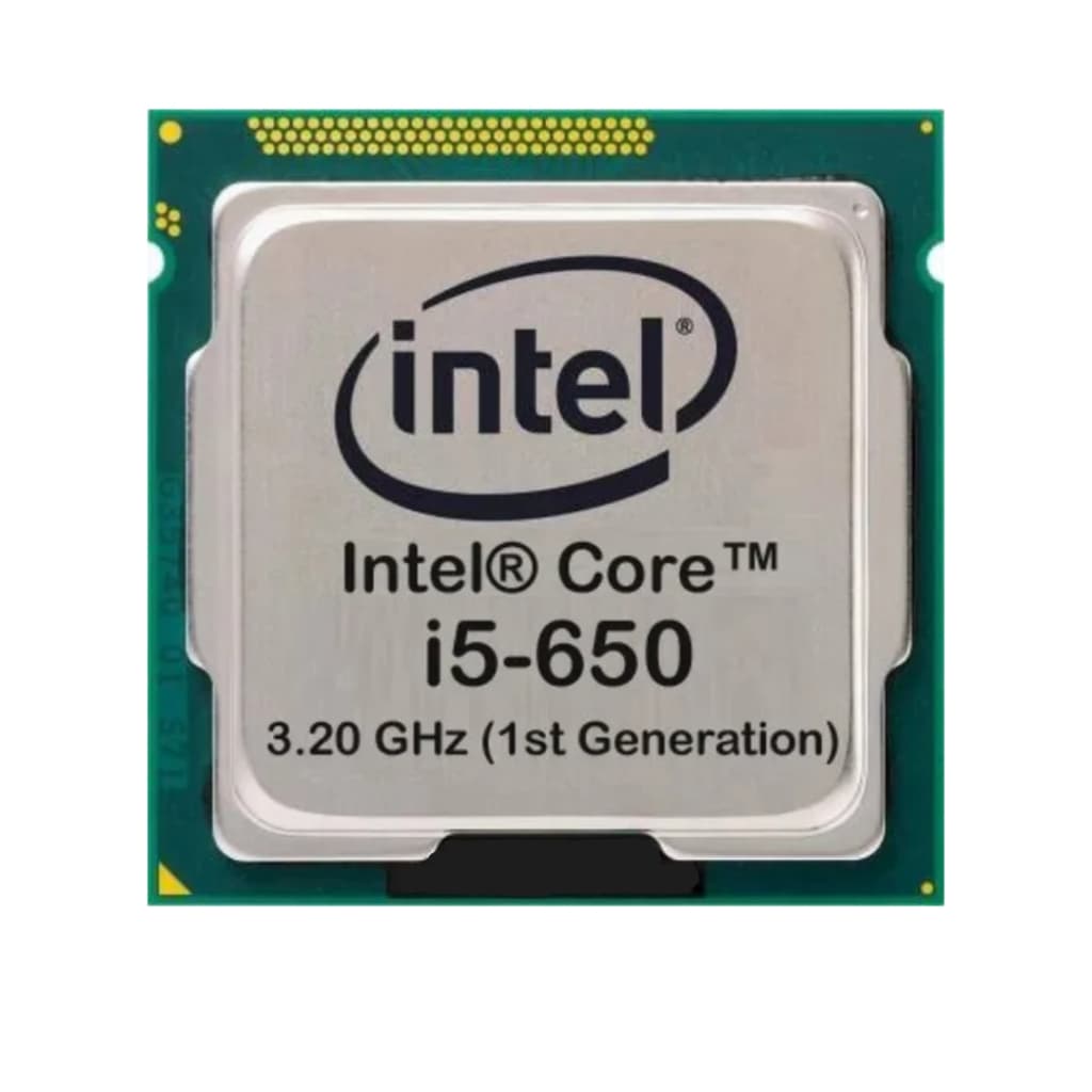 Processador Intel Core i5-650 3.20 GHz – Primeira Geração Socket LGA 1156 (Retirado de Máquinas em Funcionamento)