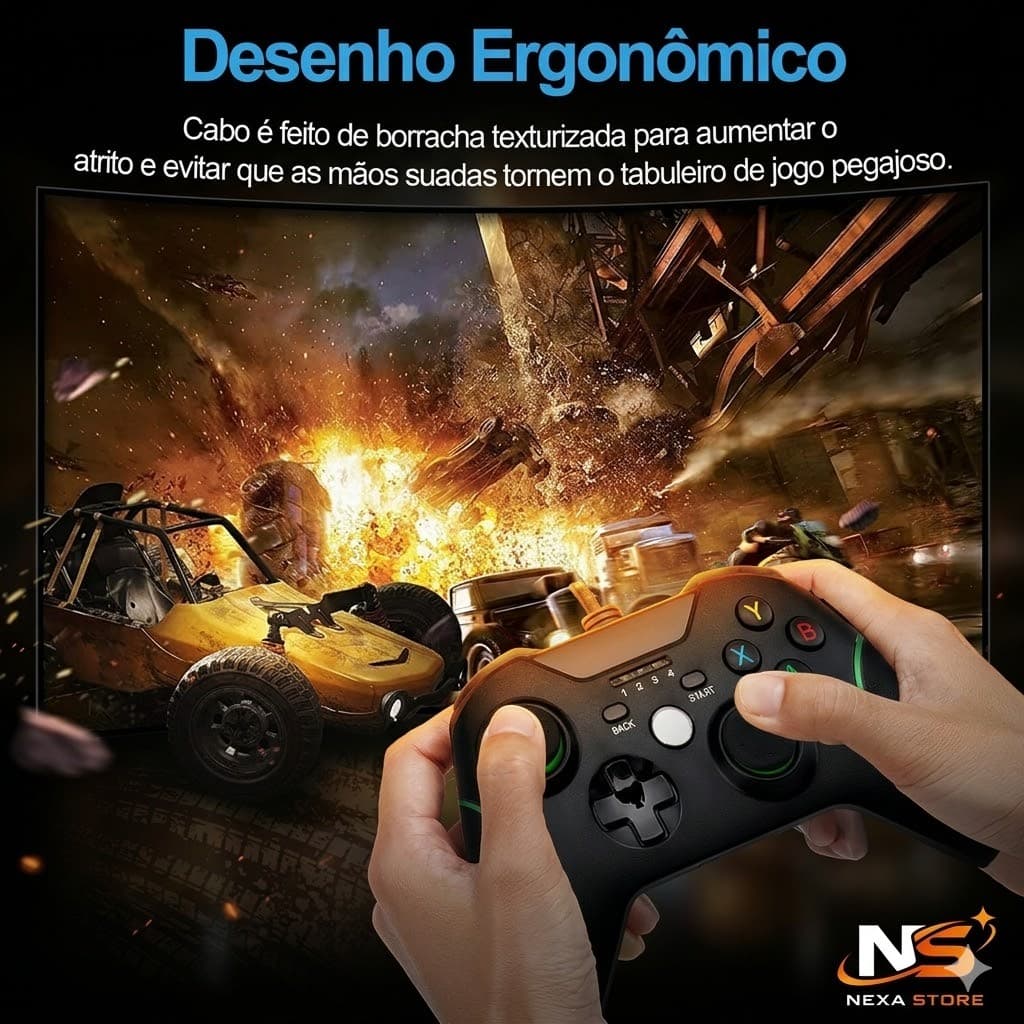 CONTROLE XBOX ONE COM FIO