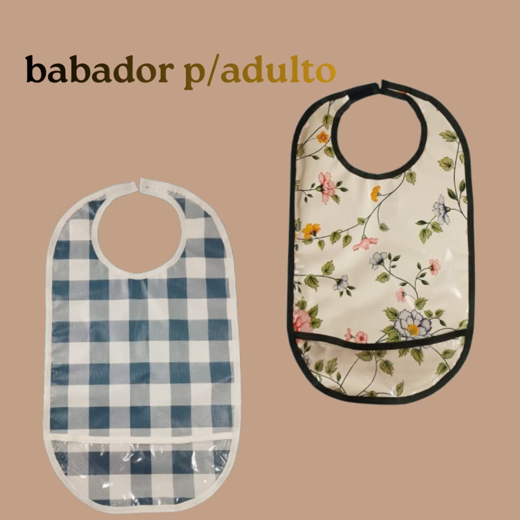 Babeiro adulto ( aparador de migalhas), idosos, acamados