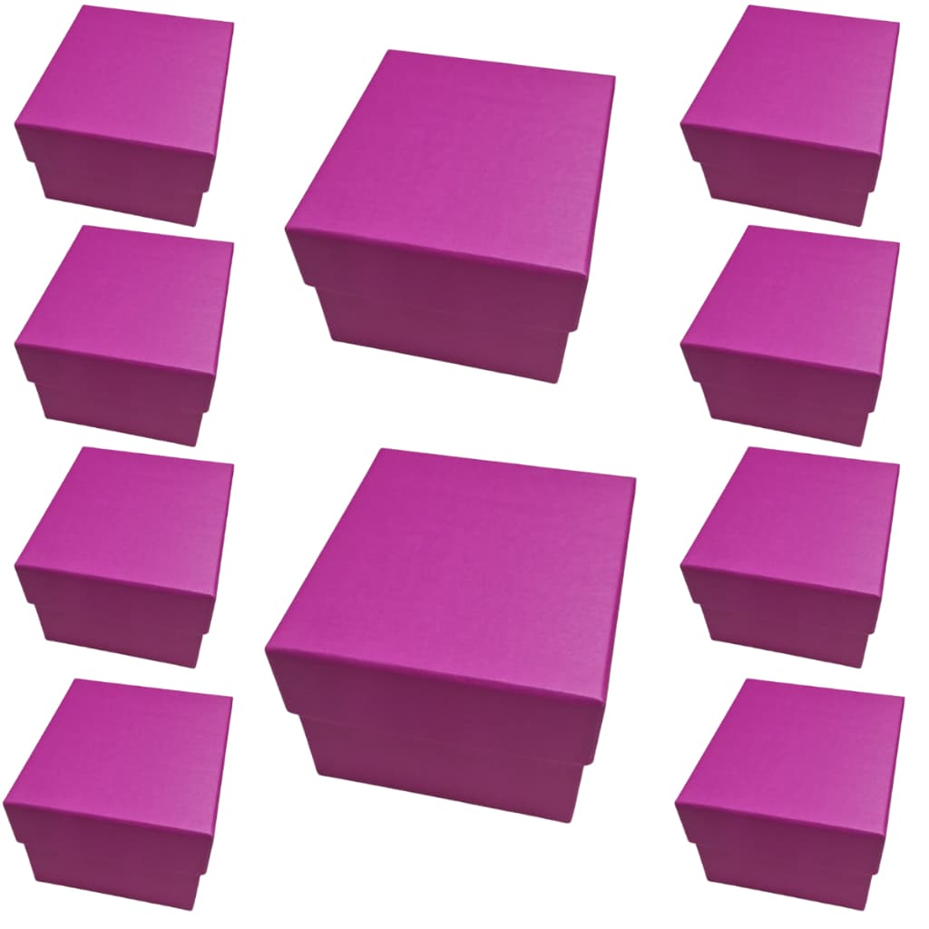 Kit 10 Caixas Rosa para Relógio com Almofada Presente Sem Logo