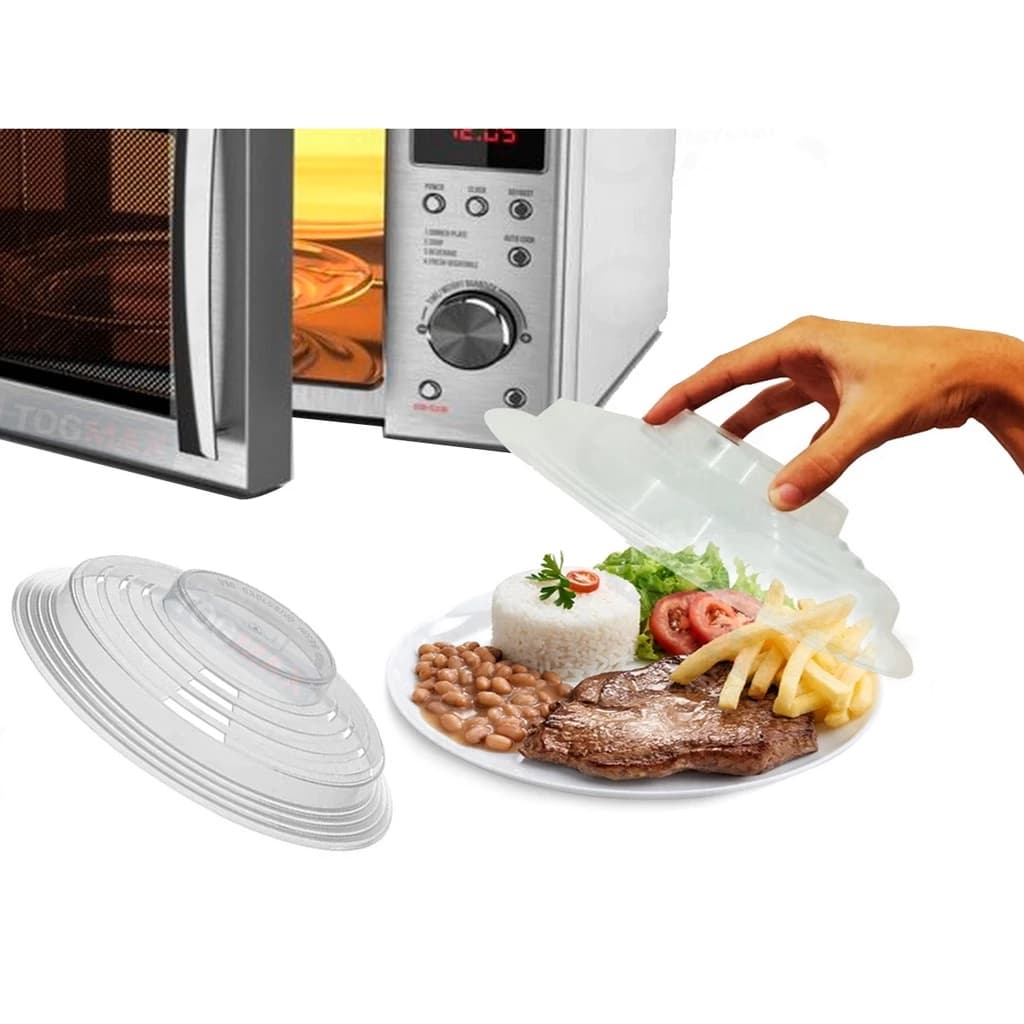 Tampa Tampas Protetoras Protetora De Alimentos Para Microondas De Plástico