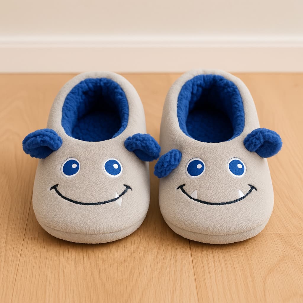 Pantufa Infantil Peluciada Térmica Inverno Várias Cores Luxo