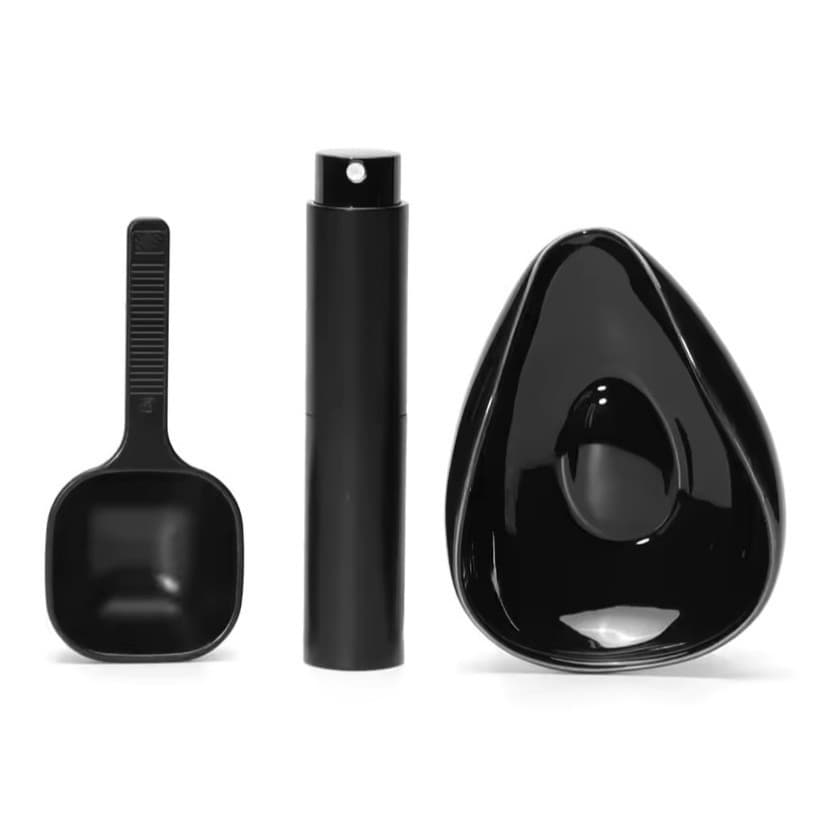 Dosador Cerâmico para Café Expresso com Spray e Colher Medidora