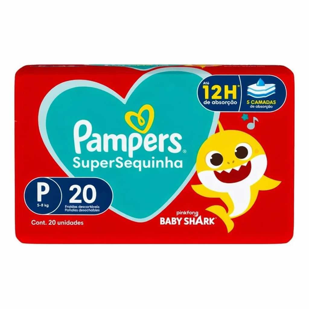 FRALDA PAMPERS SUPERSEQUINHA ECONOMICA