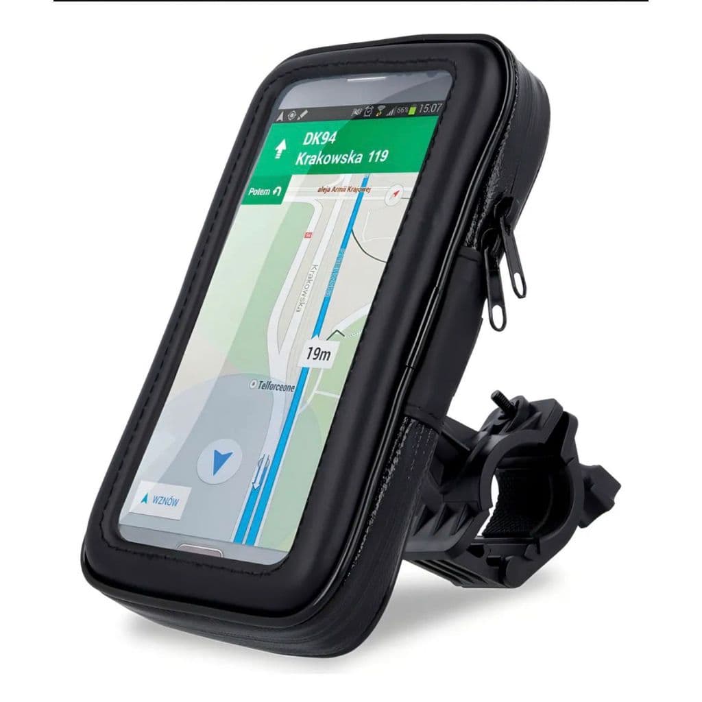 Suporte Para Moto e Bike A Prova de Agua 6,6 Polegadas Facil Manuseio Alta Fixação