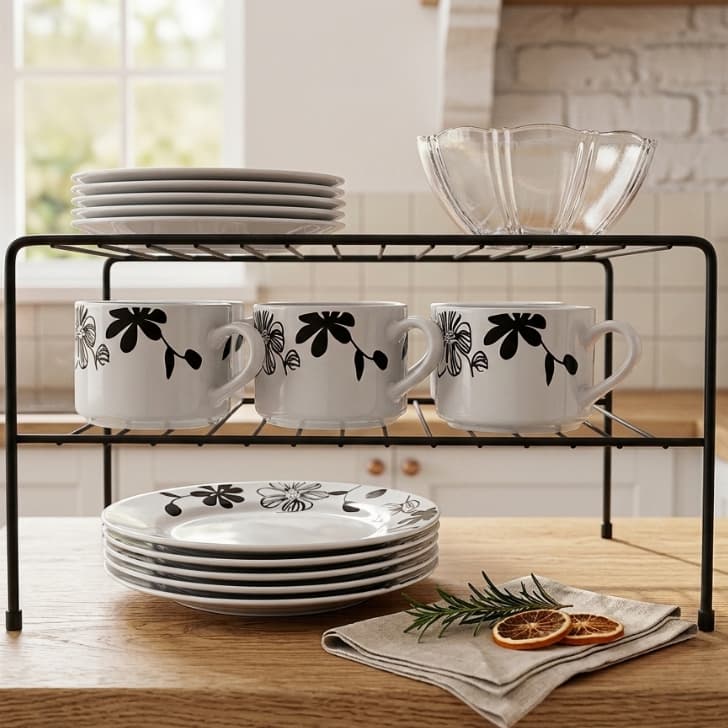 Organizador Retangular Duplo Aramado Cozinha