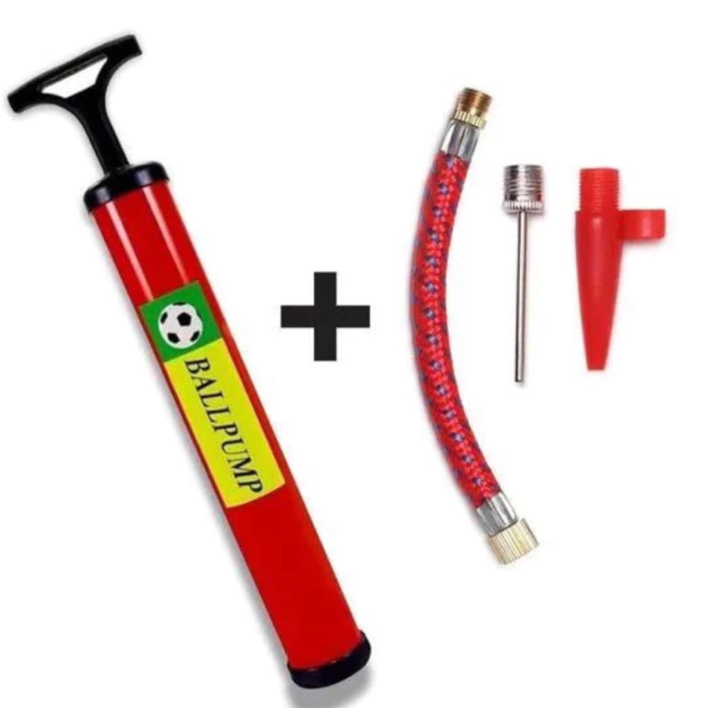 KIT Bomba De Encher Bola de Futebol Futsal Basquete Infláveis Boia Colete Bexiga Bolas Pilates