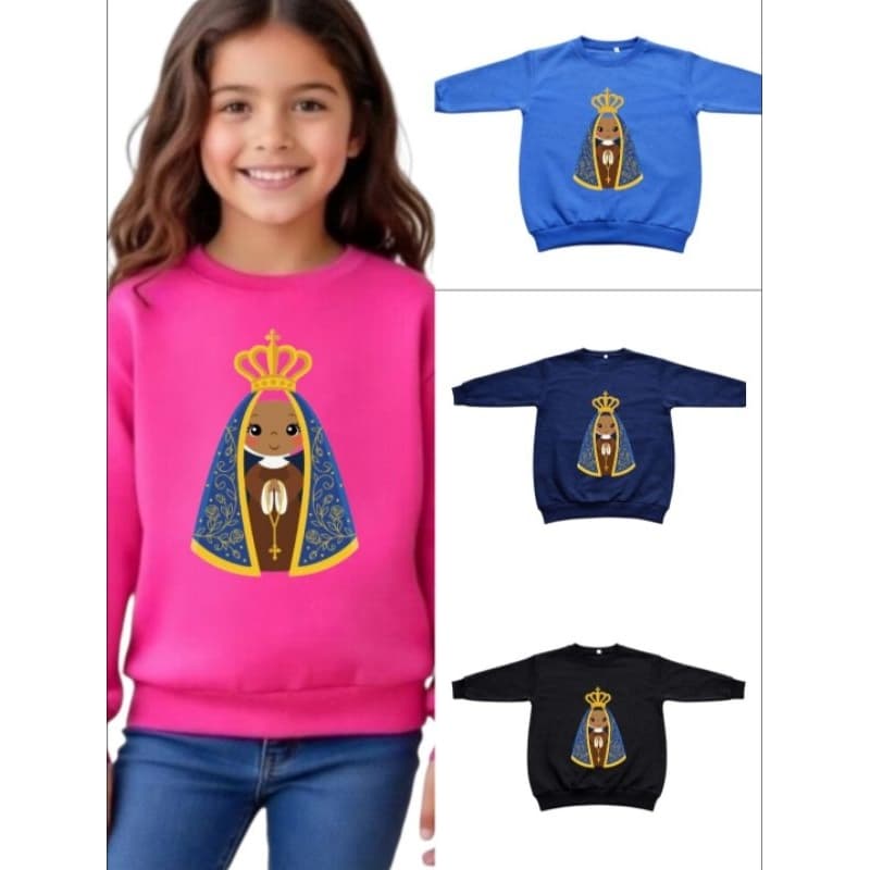 Moletom infantil careca unissex (Menino e menina)