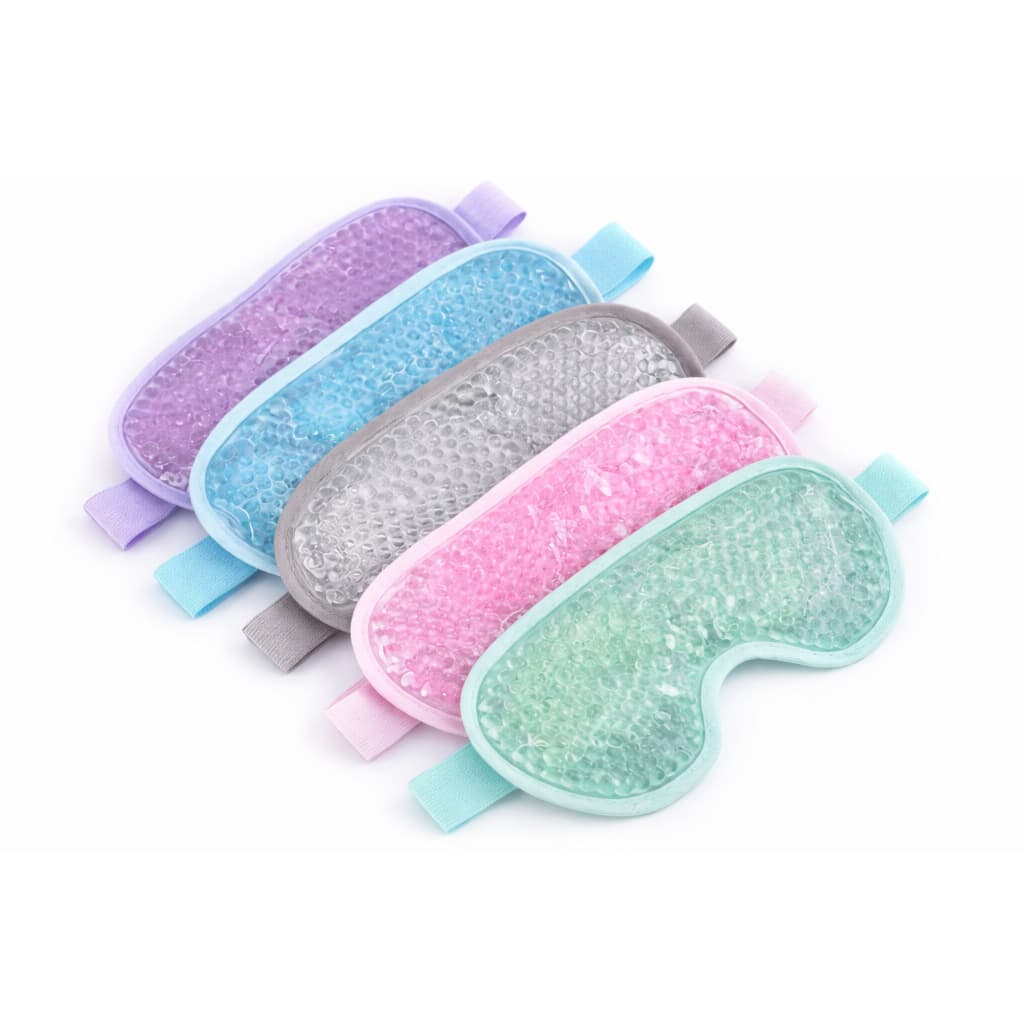 Máscara Gel Térmica Quente Frio Relaxamento Para os Olhos Cor Azul