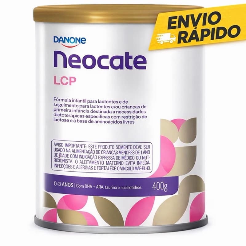 Neocate LCP 400g original - Envio no mesmo dia promoção