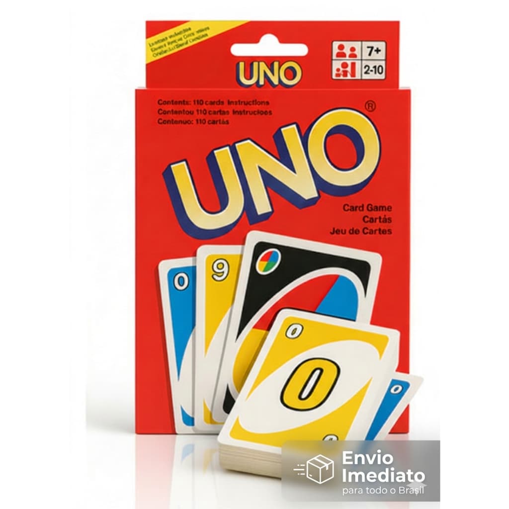 Kit 2 Jogo UNO Cartas Baralho Estilo Uno 108 Cartas Barato Diversão Atacado Brinde Festa
