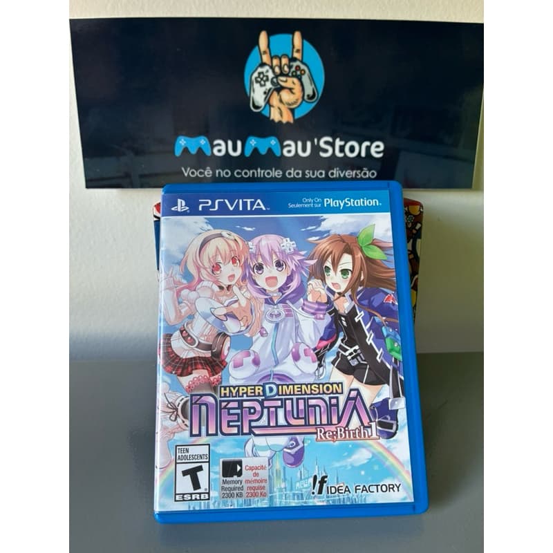 Hyperdimension Neptunia Rebirth 1 PS Vita - Original Usado Mídia Física Jogos de RPG PlayStation Vita