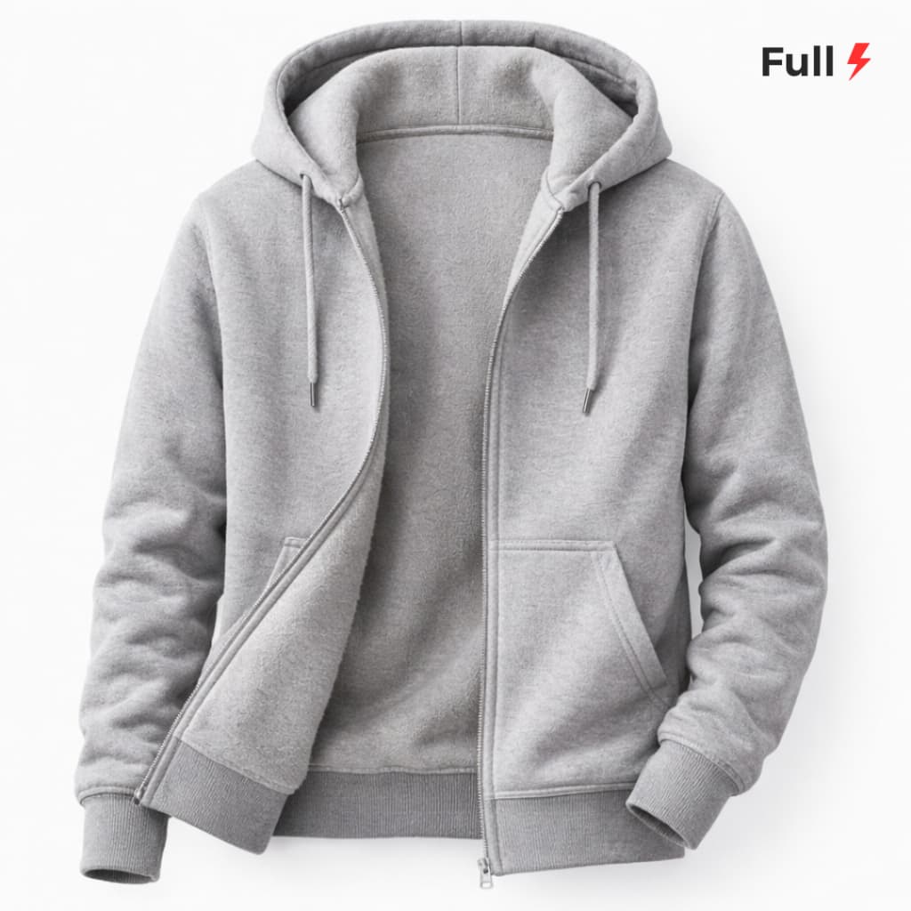 Moleton Aberto Ziper Estiloso Jaqueta De Frio HUGO JOBS Feminino Masculino Casaco Canguru Capuz Bolso Inverno
