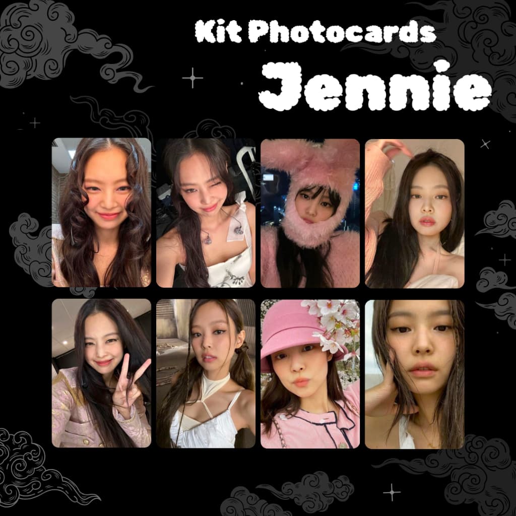 Photocards Jennie Blackpink Kpop Fanmade