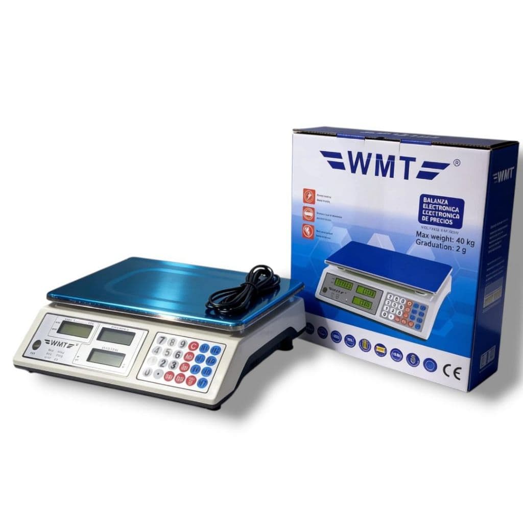 Balança Digital Eletrônica WMT 40 Kg Bivolts 110v/220v