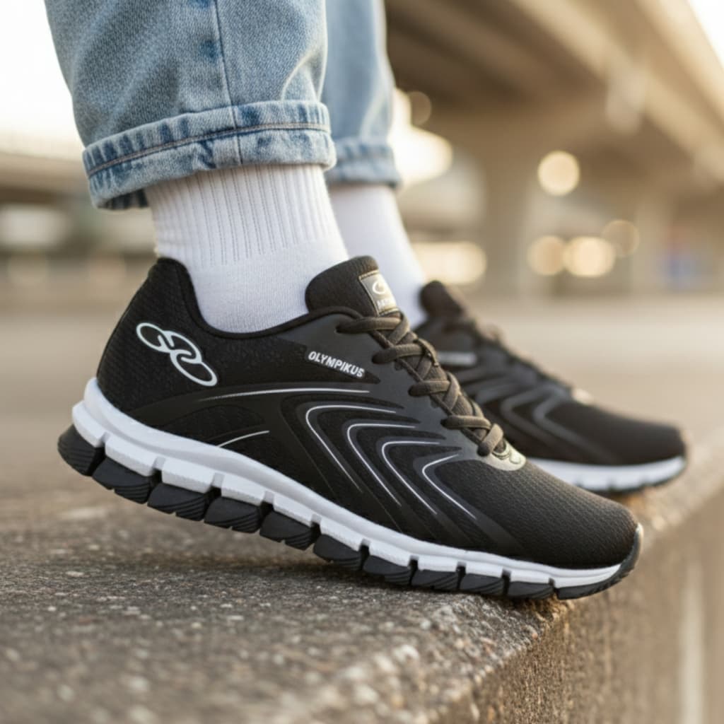 Tenis Masculino Esportivo Olimpic Adulto Na Moda Barato Promoção