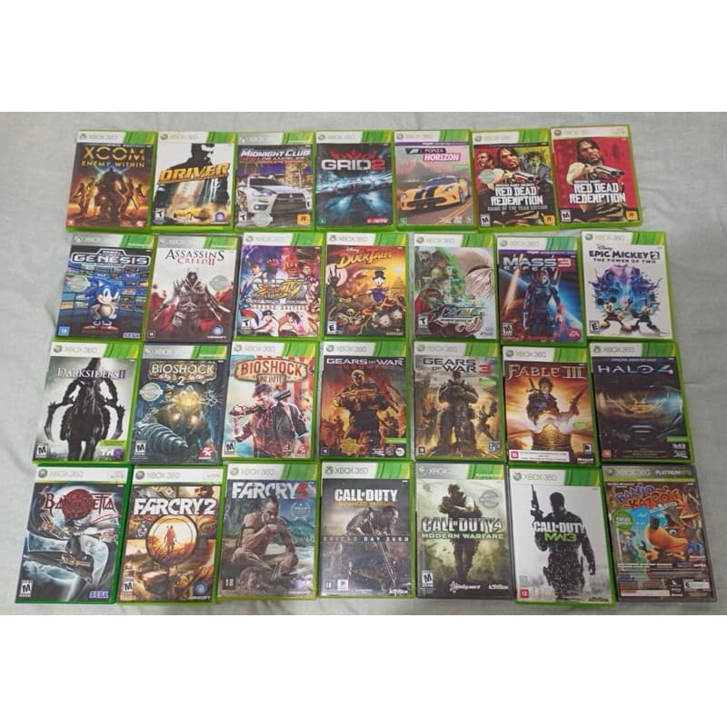 Jogos Xbox 360 ( Retrocompativeis ) - Mídia Física Original -