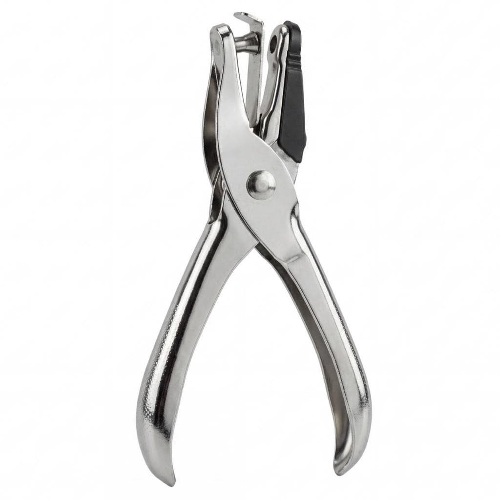 Perfurador De Metal Furo Unico De 6mm Para Ate 6 Folhas 75Gr