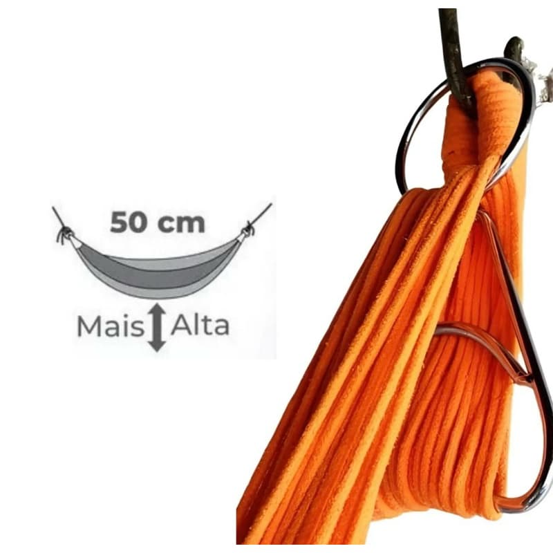 Encurtador de Rede de Descanso em Aço Cromado – Ajustador Resistente Unidade ou Par