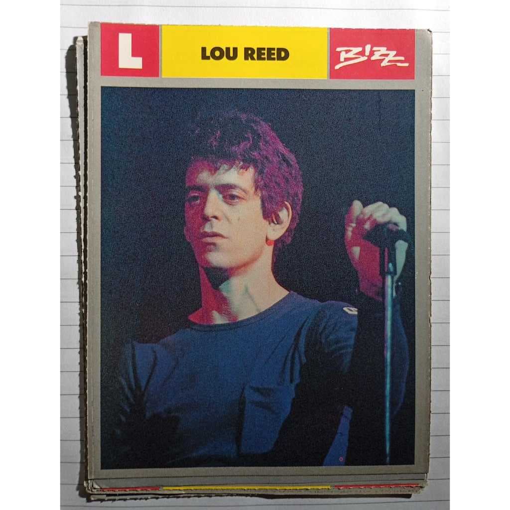Ficha Revista Bizz - Lou Reed