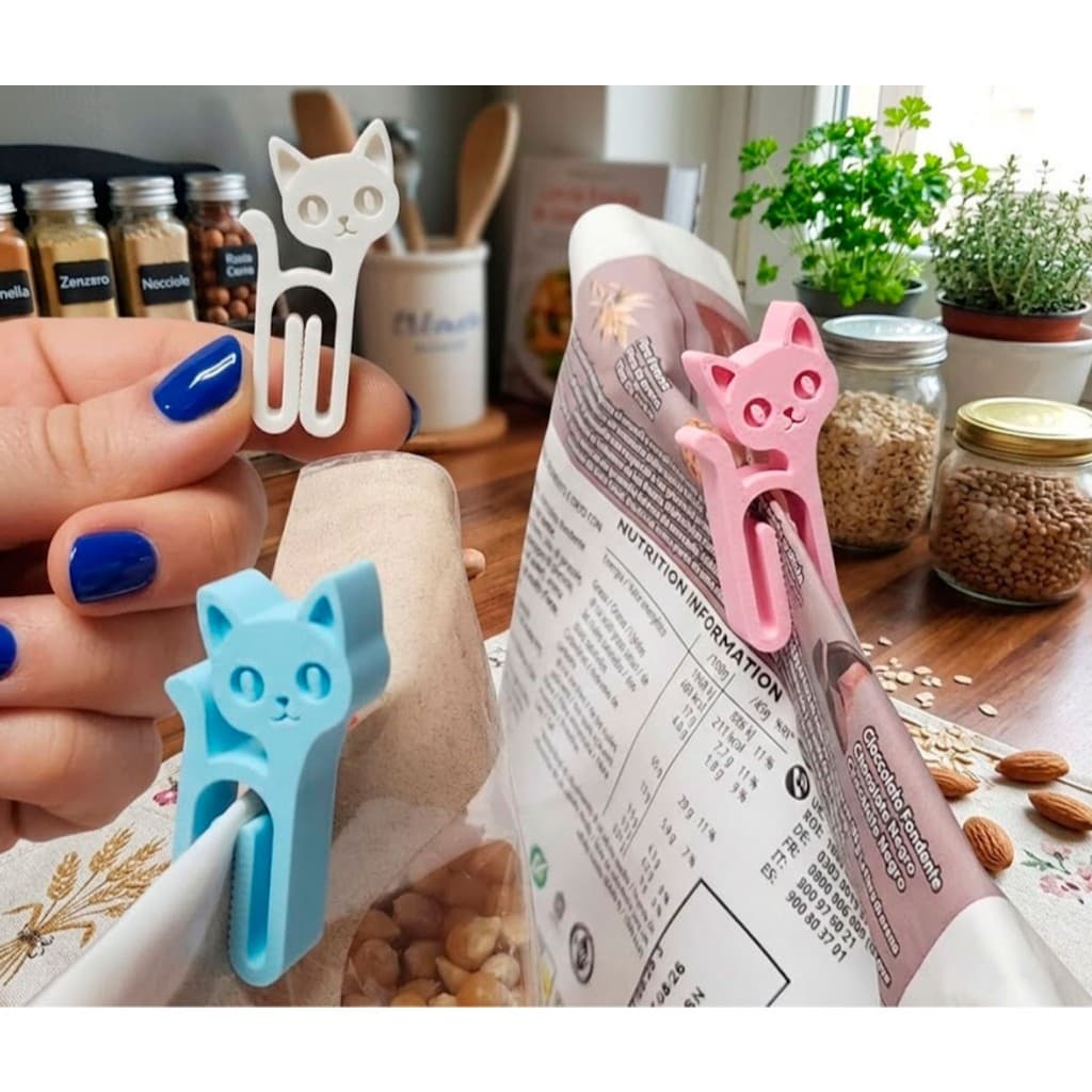 KIT Prendedor de Embalagens – Clip para Pacotes de Alimentos