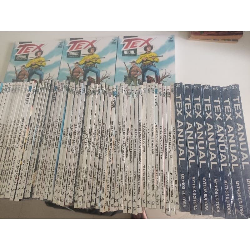 Tex Formato Italiano 01,636,637,638,639,640,641,667,668,669,670,671,672,673,674,675,676,677 e outros , Anual , BIS .