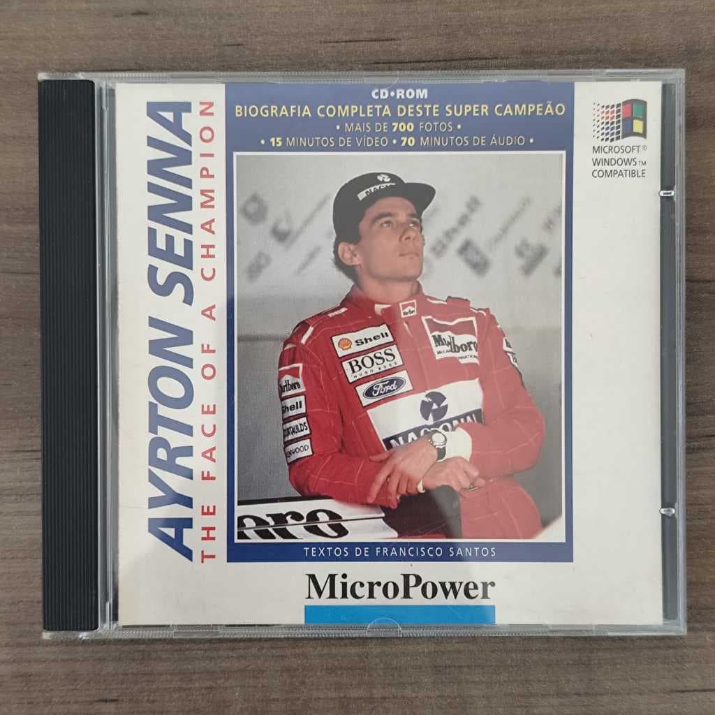 CD-ROM Ayrton Senna - The Face Of A Champion