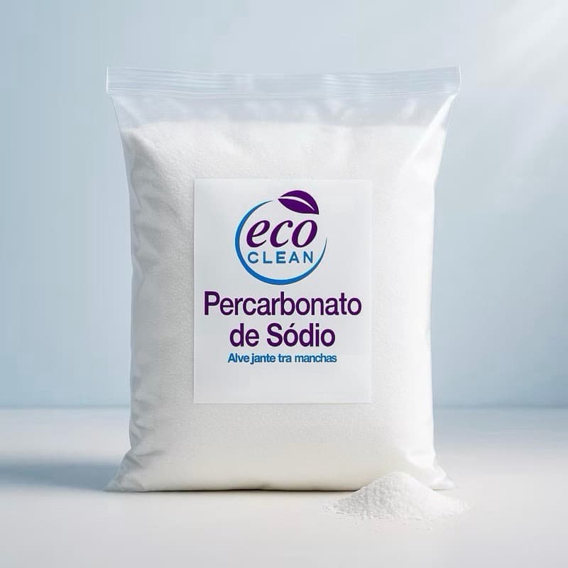 Percarbonato de Sódio 100% Puro Tira Manchas Limpeza Em Geral Roupas Brancas 500g/1kg  e 2kg