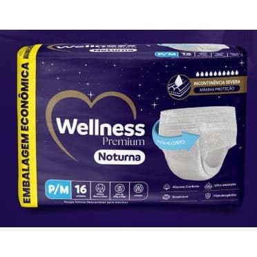 Fralda Geriatrica PANTS Wellness NOTURNA