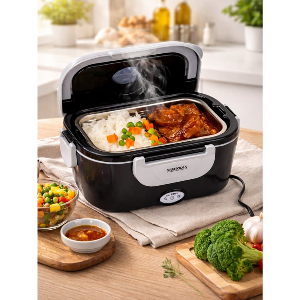 Marmita Elétrica | Esquenta Almoço | Ideal para levar ao Trabalho e Viagens Não Vaza | 1,5L Portátil Bivolt