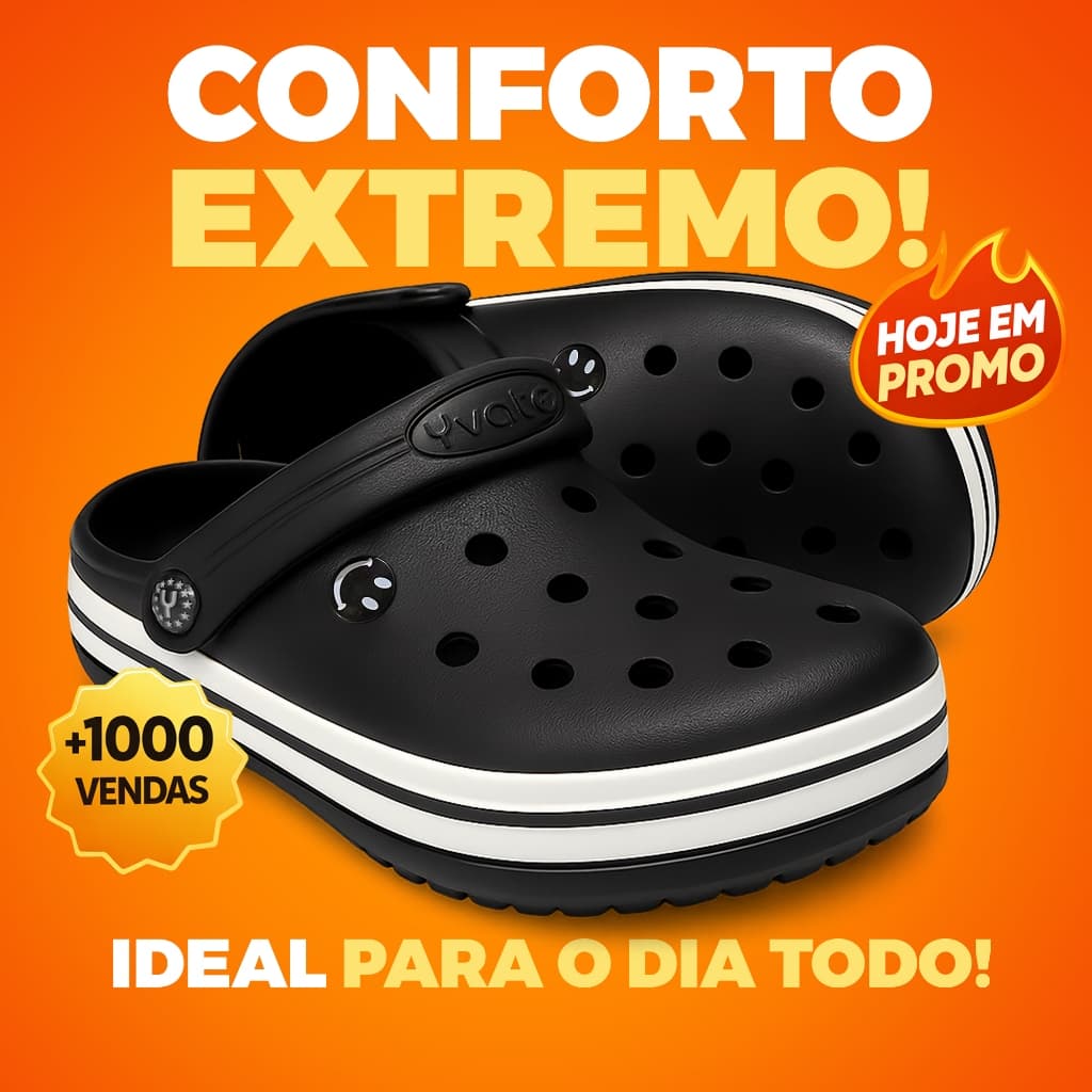 Babuche Estiloso Unissex – Sandália Anatômica Leve, Solado Antiderrapante, Ideal para Dia a Dia