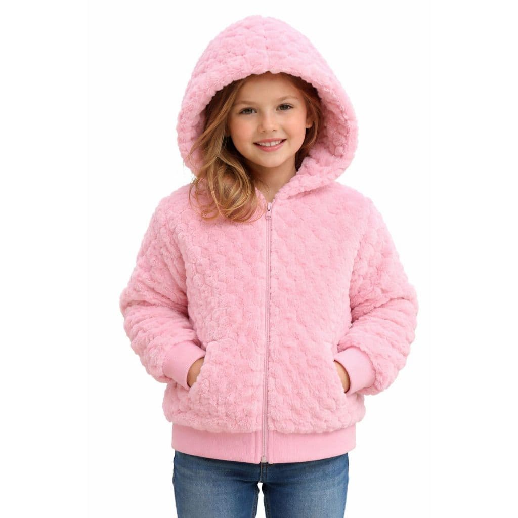 Casaco de Frio Teddy Infantil Menina Quentinho