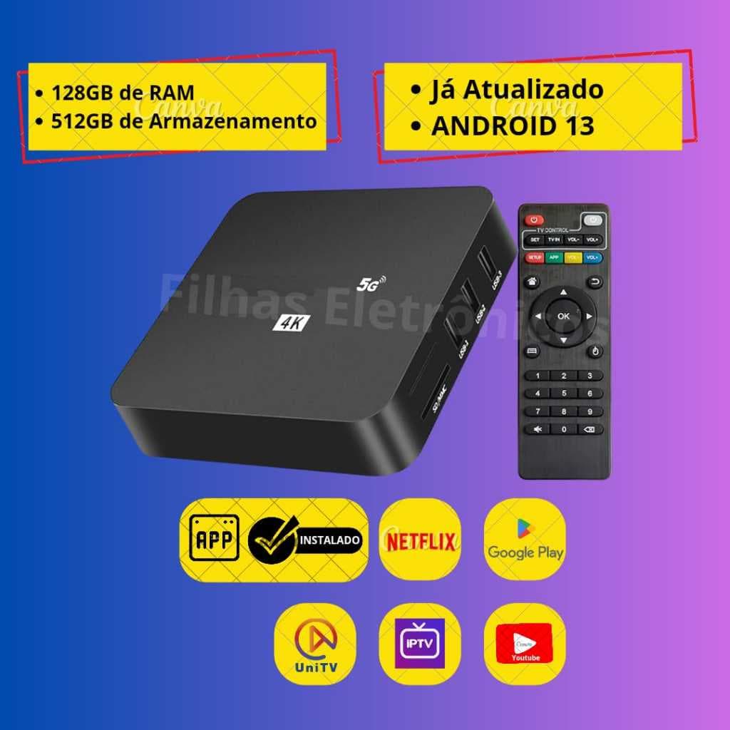 Conversor HDMI para Smart TV com Netflix e YouTube 4k 5g