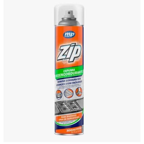 Espuma desengordurante spray zip clean 300ml