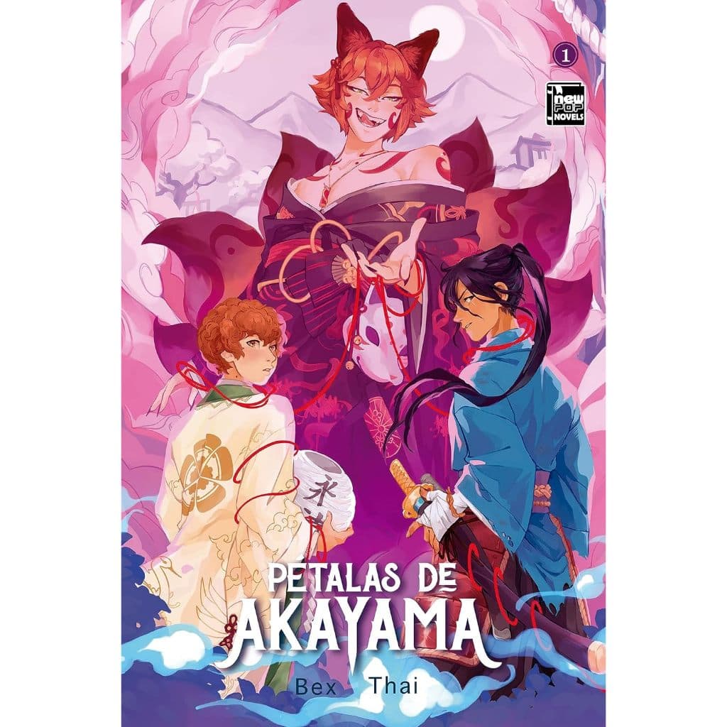 Pétalas de Akayama (Novel) - Vol. 1 e 2