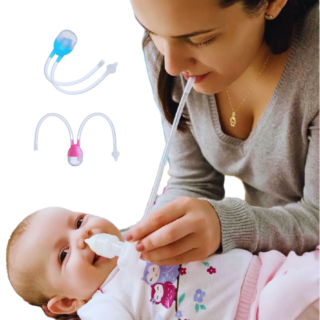 ASPIRADOR NASAL ARMAZENA SECREÇAO DO BEBE HIGIENE DO NARIZ