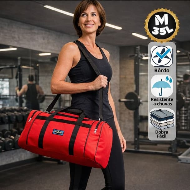 35L - Bolsa De Viagem Sacola Viagem Media Com Alça Transversal