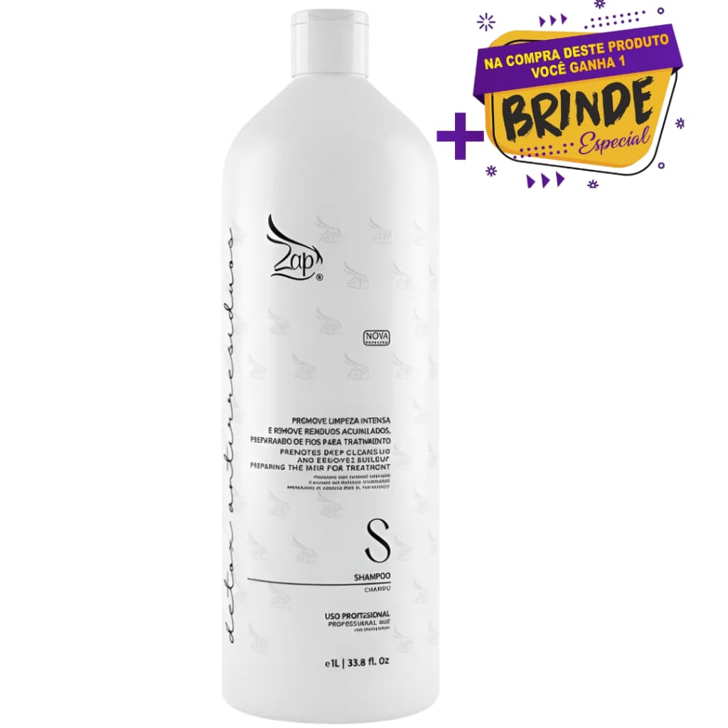 Shampoo Zap Detox Antirresíduos Original
