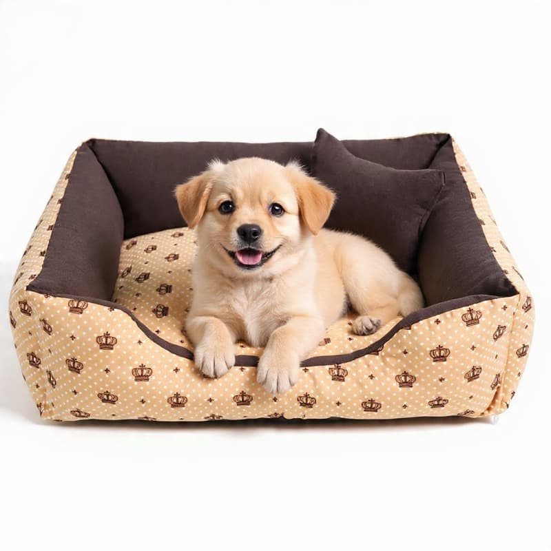 caminha de cachorro caminha Pet ou Gato fundo impermeável + ossinho 100% Algodão