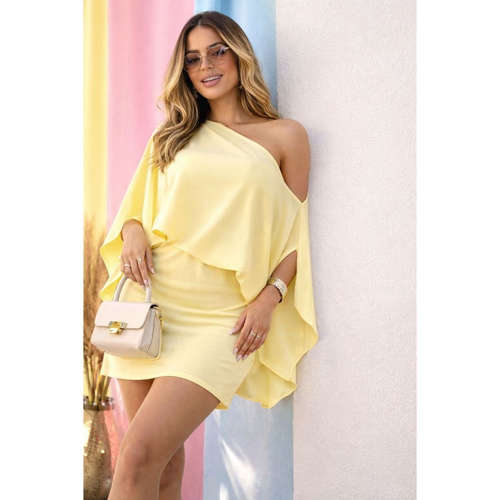 Conjunto Vestido Tomara Que Caia Com Blusa Capa Dunas