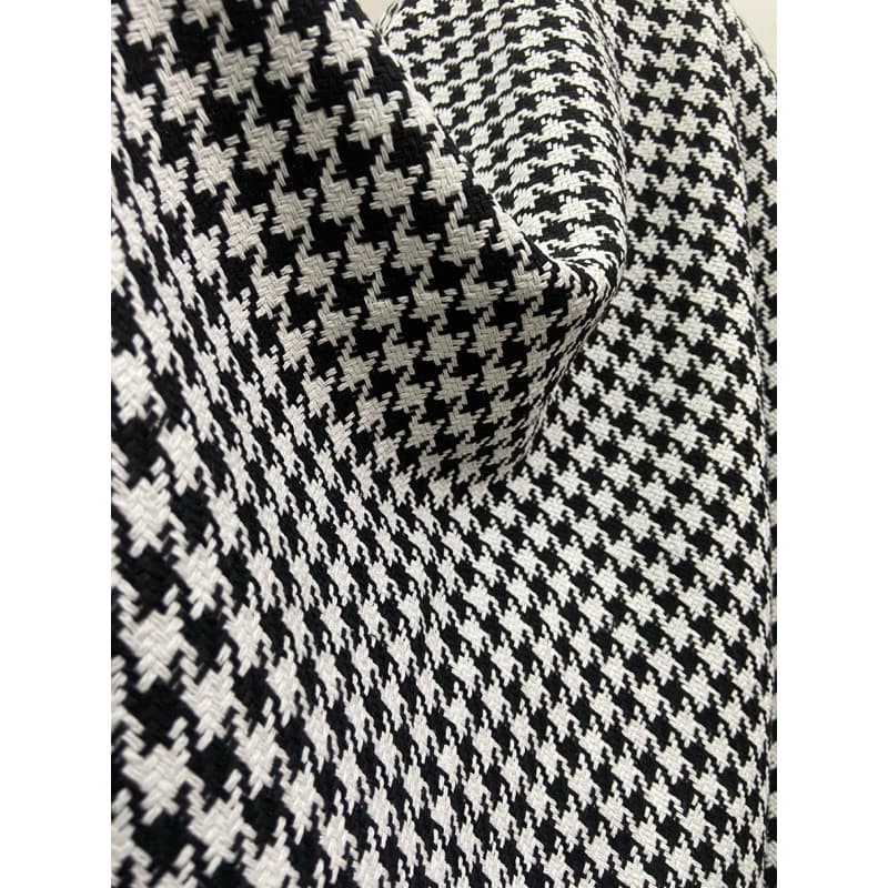 Tecido Tweed Lã Pied Poule Premium Algodão Metro 1,50M de Largura