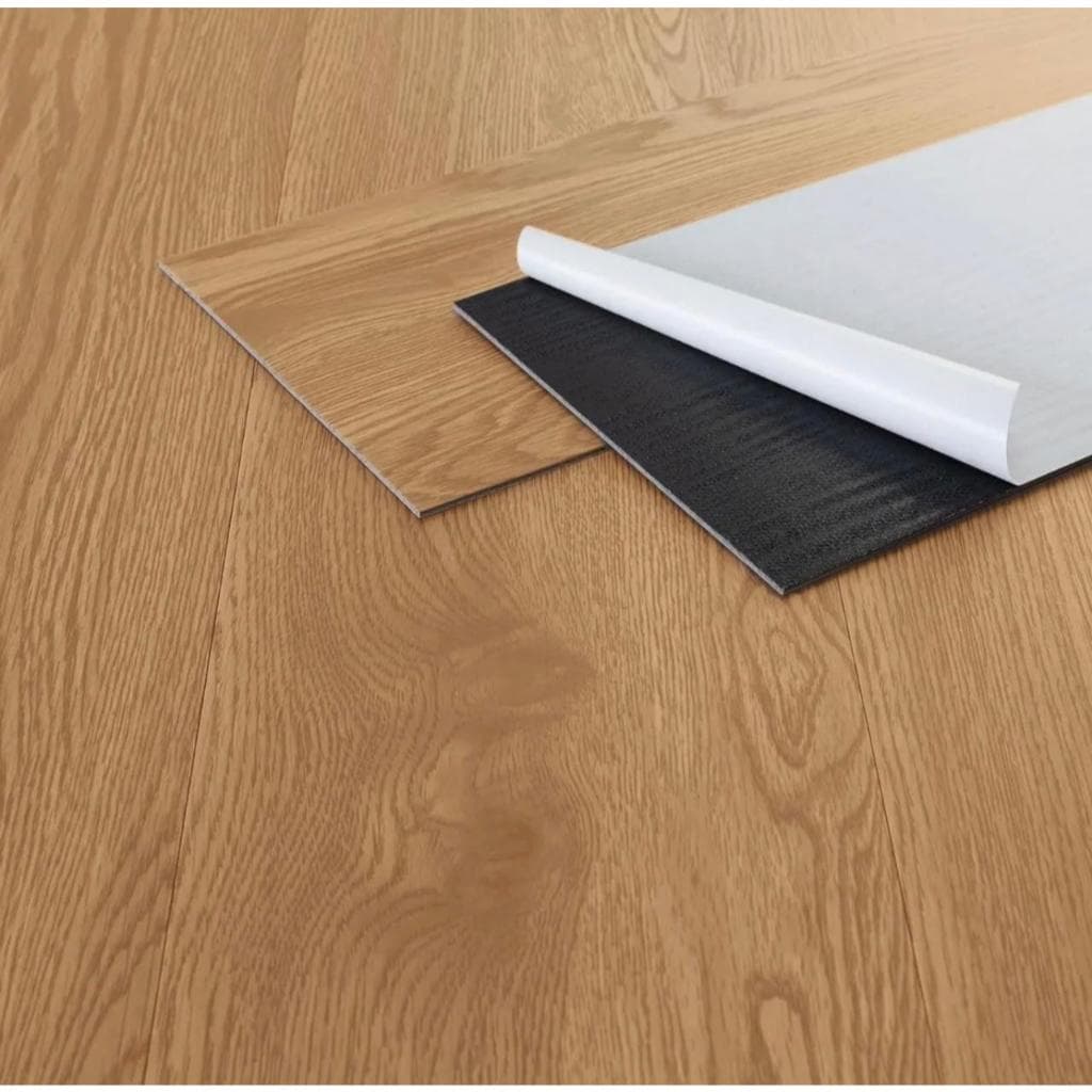 Piso Vinilico Autocolante Régua Adesiva Amadeirado 36 Placas Caixa Com 5m²