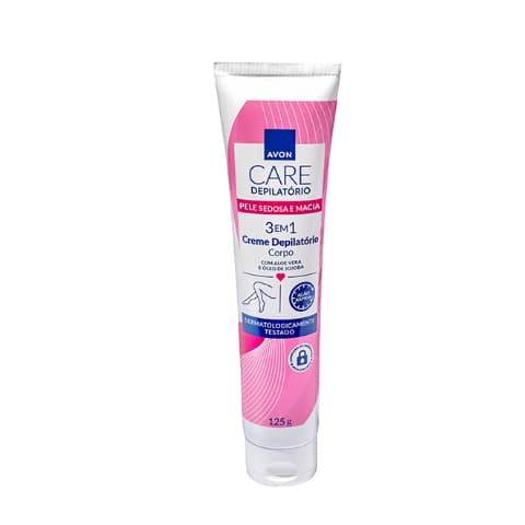 Creme Depilatório Avon Para Corpo 125g Masculino e Feminino Corporal Depilação